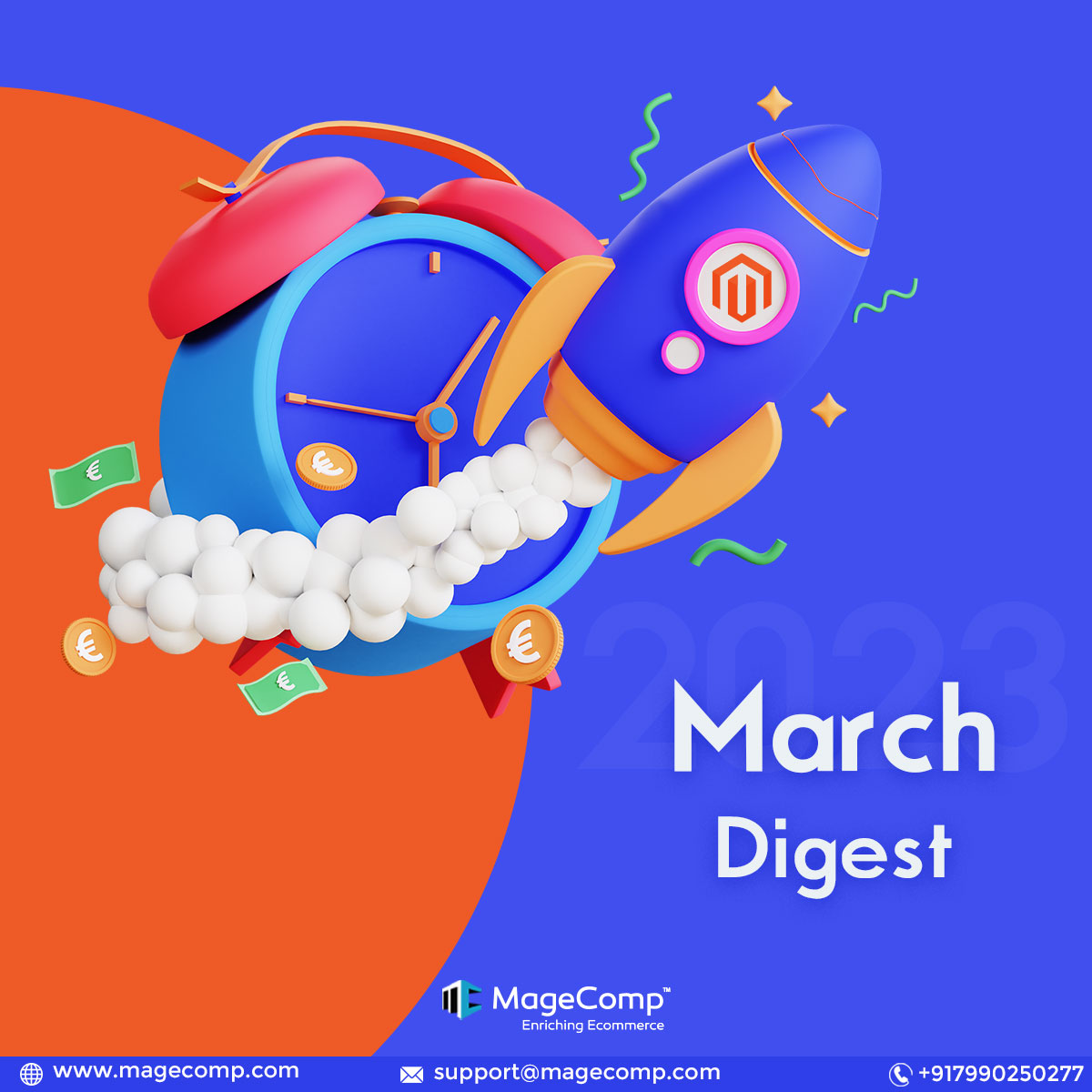 cto_bharat's tweet image. 📢 Check out what’s new in the March month journal. 🚀
Click here: t.ly/wf8sJ 
#magentoextension #magento2extension #extensionupdates #extensiondigest #monthlyupdate #monthlynews #marchupdate #marchnews #magecomp