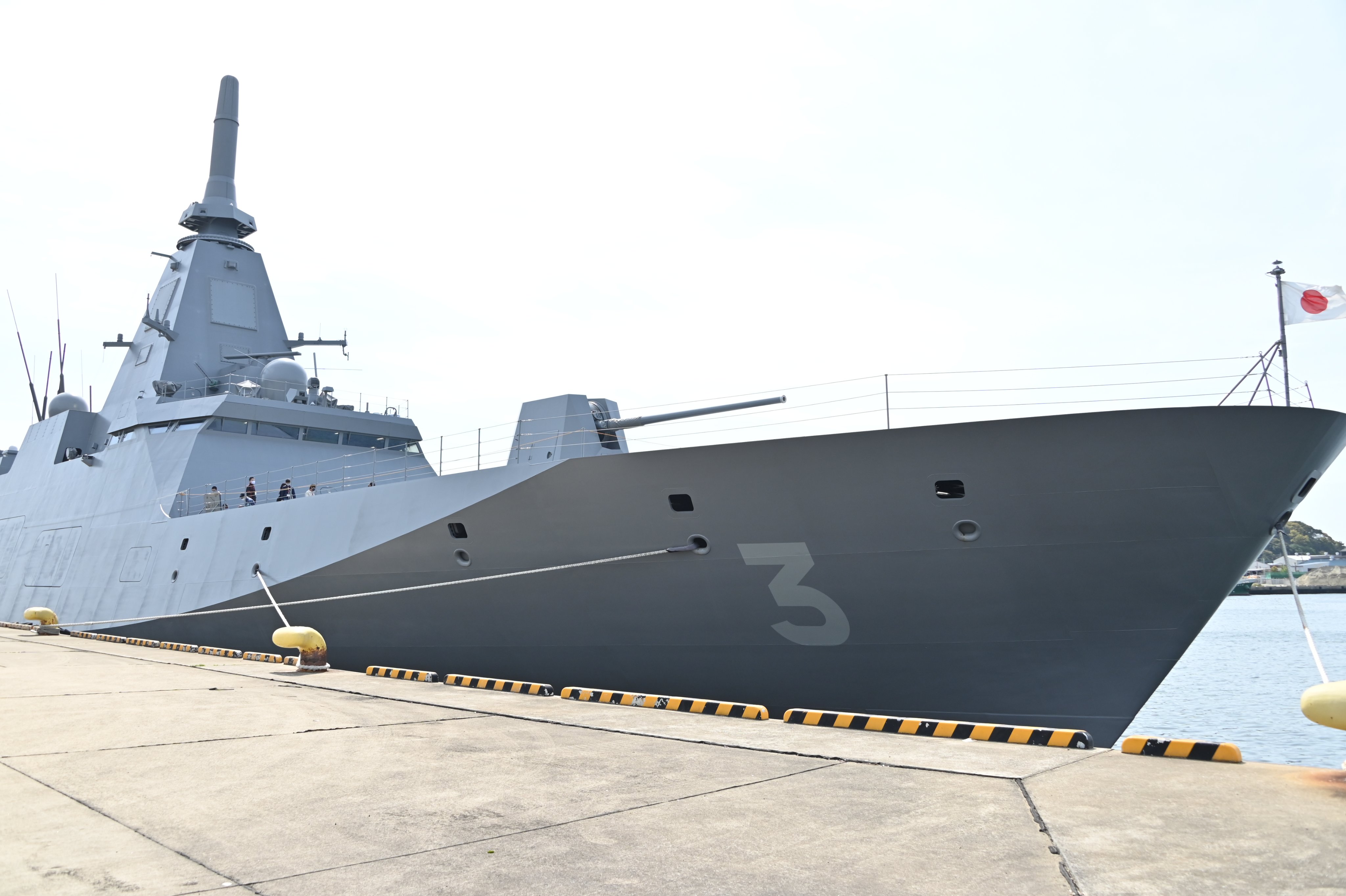駆遂艦夕立 進水記念 佐世保海軍士官 （Harusame.春雨.はるさめ