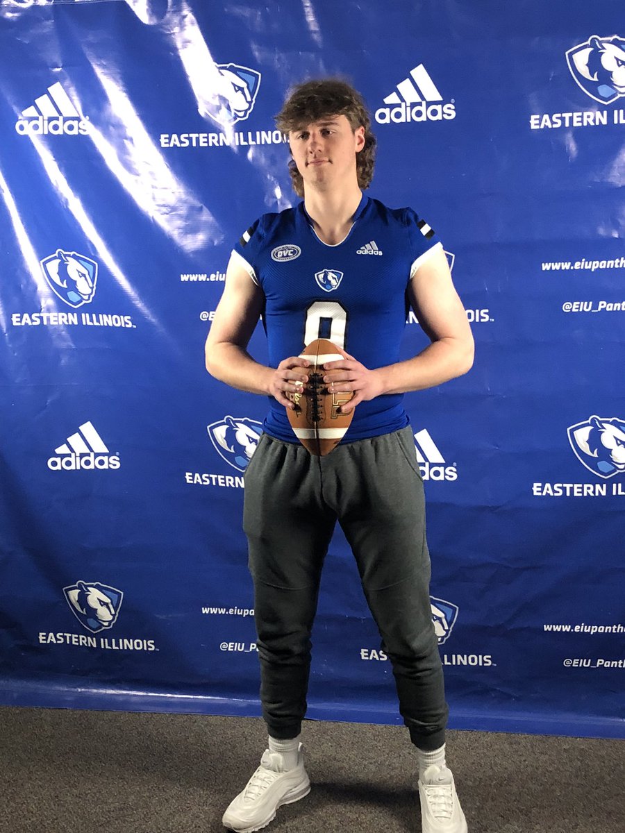 Thank you <a href="/CoachJoeDavis/">Joe Davis</a> for the junior day and spring practice invite. Had a great time on campus and learned a lot about <a href="/EIU_FB/">Eastern Illinois Football</a> program. 
<a href="/CoachWyatt_/">Fred Wyatt</a> <a href="/FB_Coach_Wilk/">Chris Wilkerson</a> <a href="/Tyler_Plantz/">Tyler Plantz</a> <a href="/mpiton62/">Coach Mike Piton</a> <a href="/EDGYTIM/">Timothy “EDGYTIM” OHalloran</a> <a href="/CoachBigPete/">Peter "Coach Big Pete" Leinweber</a> <a href="/Coach_Kohls/">Hunter Kohls</a> <a href="/CelticsFootball/">Providence Catholic Football</a>