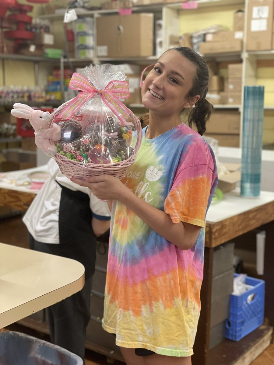 Baskets by Emerson!
Handmade chocolates and treats made for the sweetest Easter.