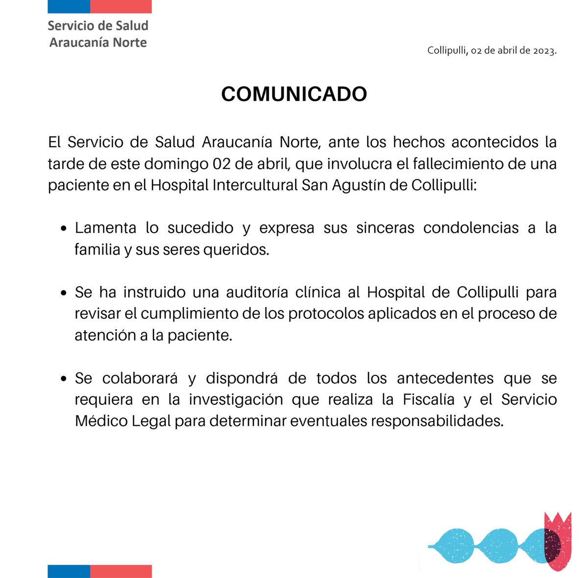 Servicio Salud Araucanía Norte (@araucania_norte) on Twitter photo 