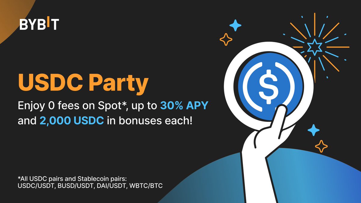 Pelin39630537's tweet photo. 😈 Join the USDC Fiesta now and get up to 2,000 USDC in bonuses 🤑

All you have to do is:
👉 Register with referral code: PMOXW4
💰 Deposit $USDC
📈 Trade Derivatives 

https://t.co/TwBuafaUKu

Limited time only. Don't miss out! 🔥 

 #Bitcoin #Crypto #NFTs https://t.co/cJQkoJdHjA