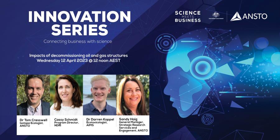 ANSTO (@ansto) on Twitter photo 🌊🛢️ Join #ANSTO's FREE webinar on Apr 12th, 12pm AEDT: Impacts of  Decommissioning #OilAndGas Infrastructure. Dive into the environmental  consequences, #MarineConservation, artificial reef benefits &  responsible practices. 
Register now! 👉 ansto.gov.au/news/webinar-i… 🌊🛢️ Join #ANSTO's FREE webinar on Apr 12th, 12pm AEDT: Impacts of  Decommissioning #OilAndGas Infrastructure. Dive into the environmental  consequences, #MarineConservation, artificial reef benefits &  responsible practices. 
Register now! 👉 ansto.gov.au/news/webinar-i…