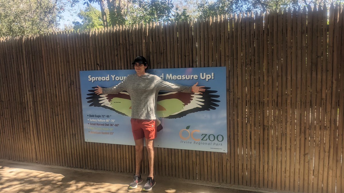 Wing Span Still Growing.. Can't wait to see him Soar.