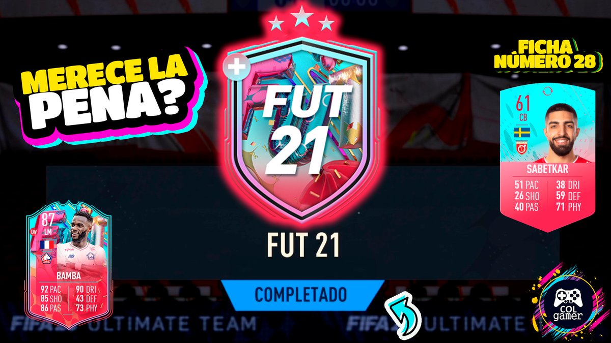 Colgamer (@colgamerplayer) on Twitter photo Chic@s inicia el #FUTBirthday en #FIFA23, seguimos con el #SBC #FUT21 Desafio 7 de Cumpleaños de FUT, además Desafio de inicio diario, <a href="/alexiwobi/">Alexander Iwobi</a>
y #Ficha28 y #Bamba
Aquí lo explicamos y lo resolvemos:
youtu.be/ZR58z9u03zw
youtu.be/ZR58z9u03zw
youtu.be/ZR58z9u03zw Chic@s inicia el #FUTBirthday en #FIFA23, seguimos con el #SBC #FUT21 Desafio 7 de Cumpleaños de FUT, además Desafio de inicio diario, <a href="/alexiwobi/">Alexander Iwobi</a>
y #Ficha28 y #Bamba
Aquí lo explicamos y lo resolvemos:
youtu.be/ZR58z9u03zw
youtu.be/ZR58z9u03zw
youtu.be/ZR58z9u03zw