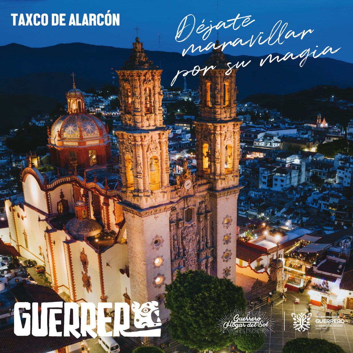 Esta temporada vacacional déjate sorprender por las maravillas que ofrece nuestro hermoso municipio de #Taxco, pueblo mágico que destaca por su belleza arquitectónica y la calidez de su gente. ⛪️🤩

#SemanaSanta2023