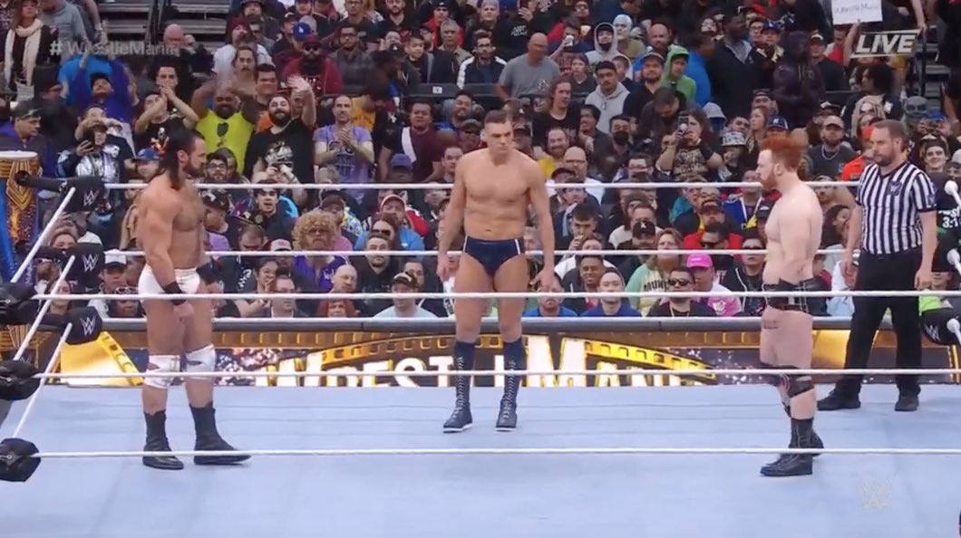 WWE and AEW news on Twitter "Results of Gunther vs. Drew