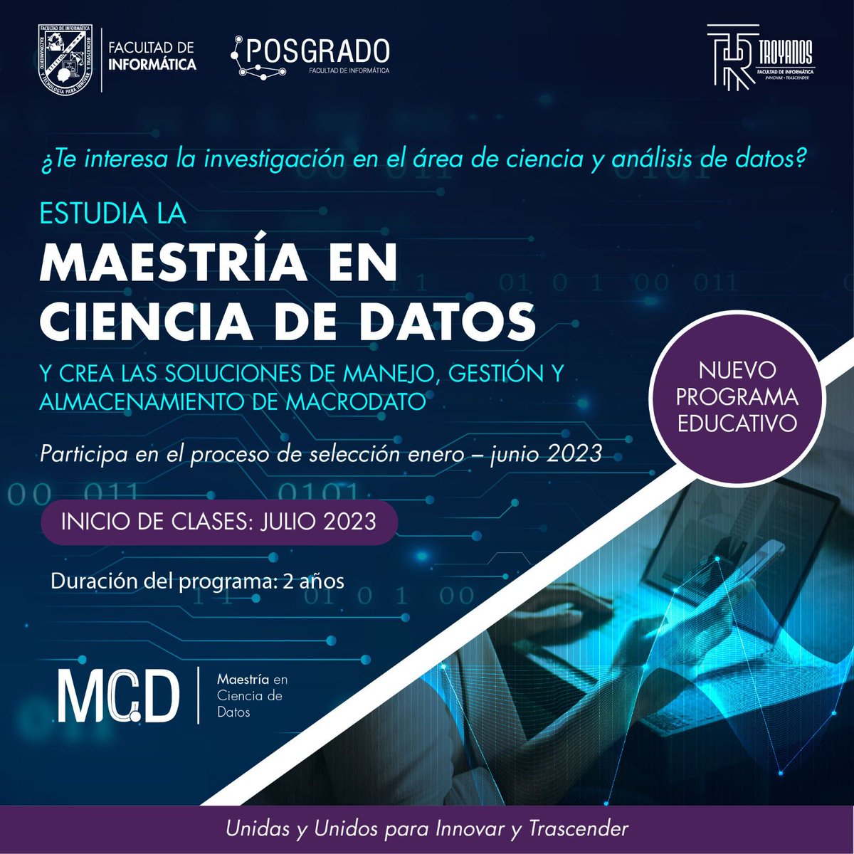 ¡Conoce nuestra nueva Maestría en Ciencia de Datos!

Conoce las características del programa y la convocatoria de ingreso aquí 👇🏻 posgradofif.uaq.mx/index.php/conv…

🗓️Iniciamos clases en julio

Informes: posgrado.fif@uaq.mx