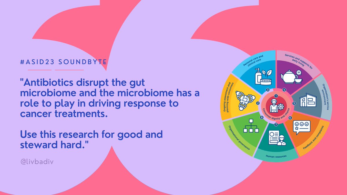 ANZPID (@anzpid) on Twitter photo Great message from <a href="/livbadiv/">Dr Olivia Smibert</a> at #ASID23 about the emerging evidence around the effect of antibiotics on the microbiome, and its interaction with cancer treatment responses. <a href="/ASIDANZ/">ASIDANZ</a> <a href="/id_austin/">Infectious Diseases at Austin Health</a> <a href="/NCICancer/">NCIC</a> #IDTwitter #MedTwitter #antimicrobialstewardship #AMS Great message from <a href="/livbadiv/">Dr Olivia Smibert</a> at #ASID23 about the emerging evidence around the effect of antibiotics on the microbiome, and its interaction with cancer treatment responses. <a href="/ASIDANZ/">ASIDANZ</a> <a href="/id_austin/">Infectious Diseases at Austin Health</a> <a href="/NCICancer/">NCIC</a> #IDTwitter #MedTwitter #antimicrobialstewardship #AMS