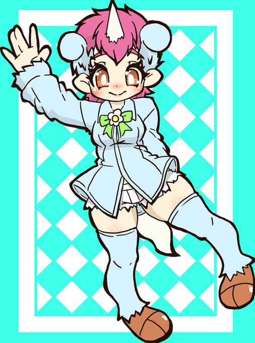 しょーじきに言います
こういう頭身低めの絵を描きたい 