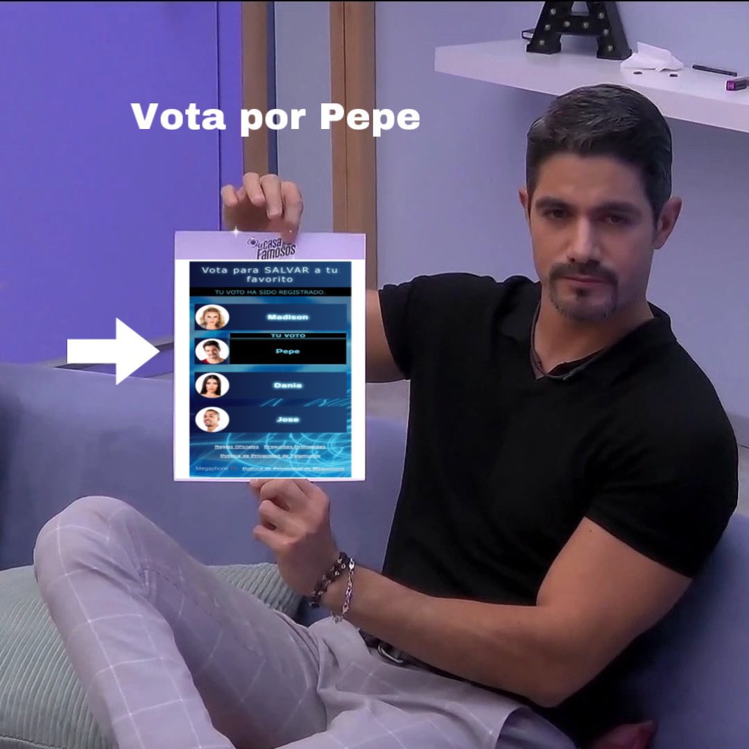 gabbyg_5's tweet photo. Todavía hay tiempo para seguir votando! #LCDLF3 #teampepe #pepegamez #pepealafinal #pepeganador #ppgamezsequeda #ppgamezalafinal https://t.co/IiMK2Ysgzi