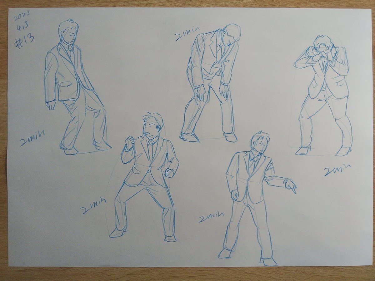 #さとまこクロッキー
#今日のクロッキー

＃13&amp;14
立ちポーズのよい復習ができた👍️。 https://t.co/DTwjH33HpS