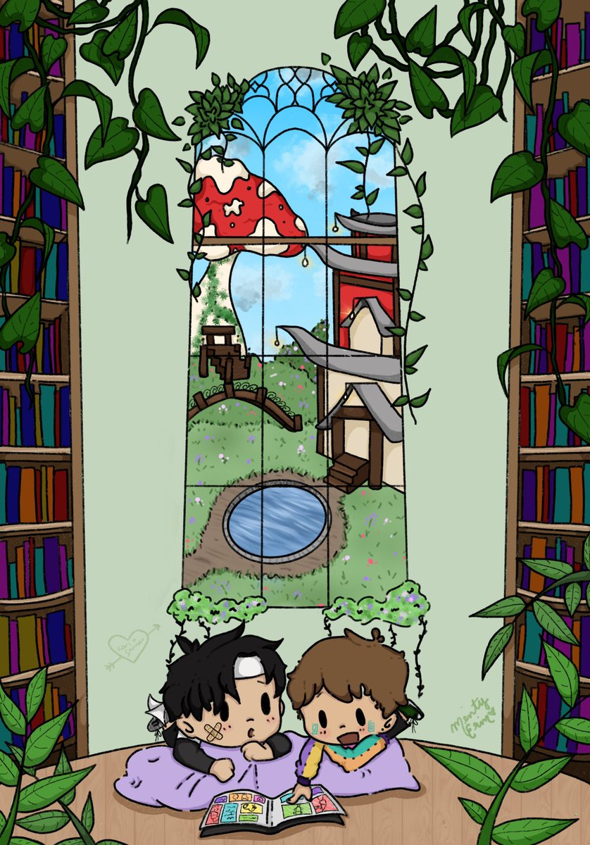 mintyduckdraws's tweet photo. ☆karlnap’s library in kinoko kingdom ☆ 

☆all hate will be blocked ☆
#karlnapfanart #karlnap #sapnapfanart #sapnap #karljacobsfanart #karljacobs https://t.co/8EtCxITLRl