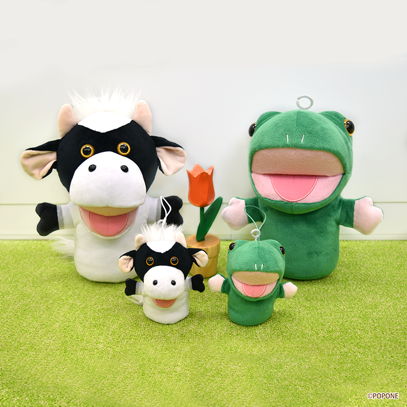 スパII　パペットぬいぐるみ　コンプ 🌿🌿🐮発売商品情報🐸🌿🌿 “お笑いコンビ” 『#パペットマペット