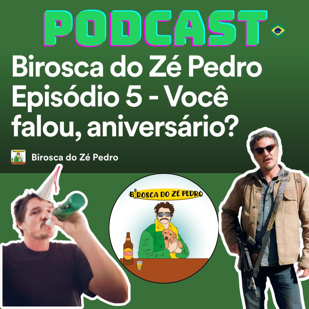 pedropascalbra's tweet image. E é aniversarioooo!!! WOOOHOO vem ouvir o melhor e único podcast sobre Pedro Pascal do Brasil- sil-sil!!
