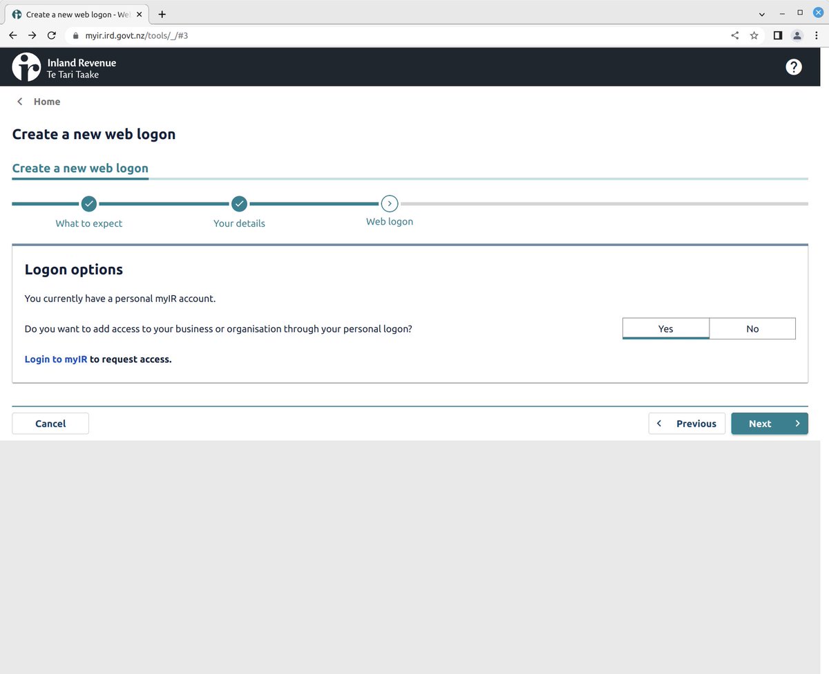 danieljimeneznz's tweet photo. @NZInlandRevenue - I'm trying to register a business for MyIR against my personal login but the login link just redirects to a server that doesn't exist, might be worth checking out? https://t.co/Ft9T3jYW64