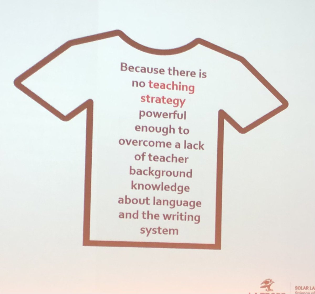 erutherford247's tweet photo. Where do I buy this tshirt? Love that Pam Snow said that this knowledge BELONGS to teachers. It’s been hidden from them too long. #teachingmattershobart https://t.co/M2iuvJuENw