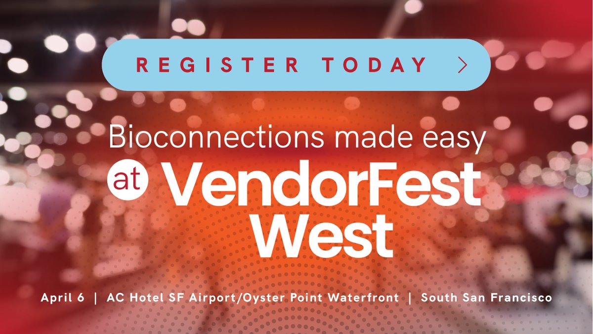 BiotechVF's tweet photo. What to expect in 4 days @ VendorFest: 
✔#free South #SanFrancisco Event
✔500+ #BayArea #biopharma 
✔Meet #lifescience vendors
✔Catch the #SFGiants Game 
✔Ballpark food &amp; drinks
✔Spin VendorFest Prize wheel
✔Headshot Booth
✔Free parking

Register https://t.co/3j9U3uBk2K https://t.co/MWGI0NgDzc