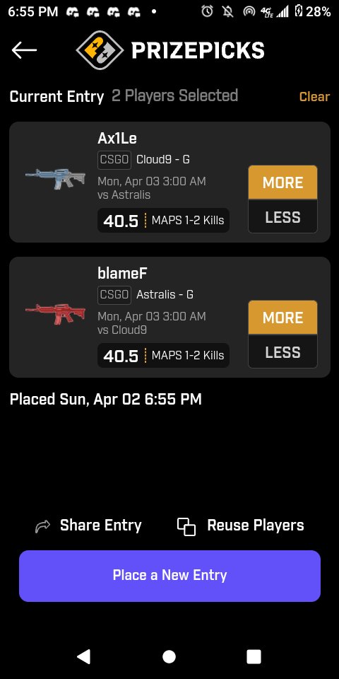 account_dean's tweet photo. #CSGO
#PrizePicks 
#GamblingTwitter 
#BLASTPremier https://t.co/xWRxUpmV5d