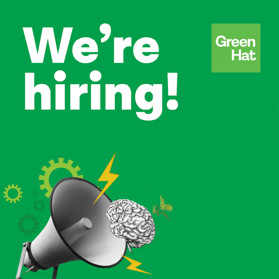 We're hiring! Green Hat is a leader in integrated #B2B and we are looking to fill the following roles:
- Digital Designer
- B2B ABM/Senior Marketing Consultant
- Agency Coordinator (part-time)

👉 Learn more: fal.cn/3x4SA
.
#B2BMarketing #Hiring #HiringNow