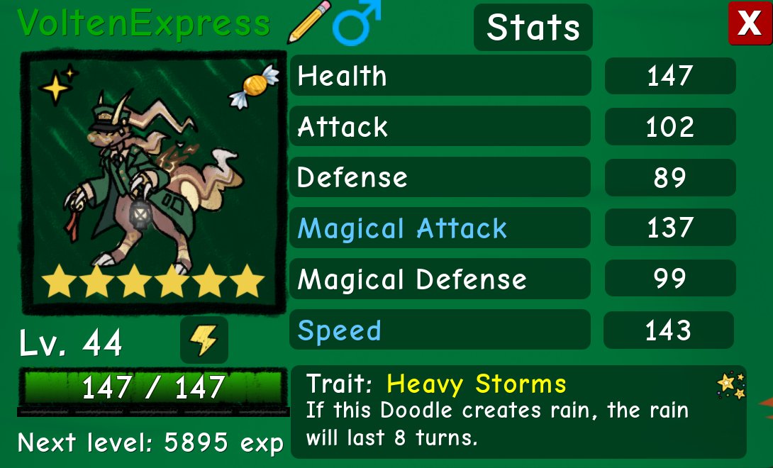 #DoodleWorld MHT 6* Winter PVP-Ready Voltenchant Giveaway!   

LIKE, FOLLOW, &amp; RETWEET to Enter! 
Giveaway ends in 7 days!