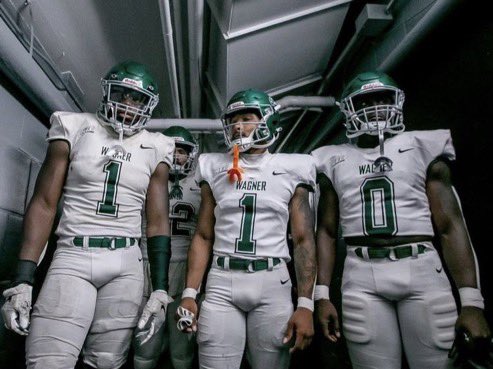 JihadMujali's tweet photo. Blessed to receive a D1 offer from Wagner University @getch_d @coachwhiteslife @904Sad @SWGHS_Football https://t.co/9hlRHdJvk6