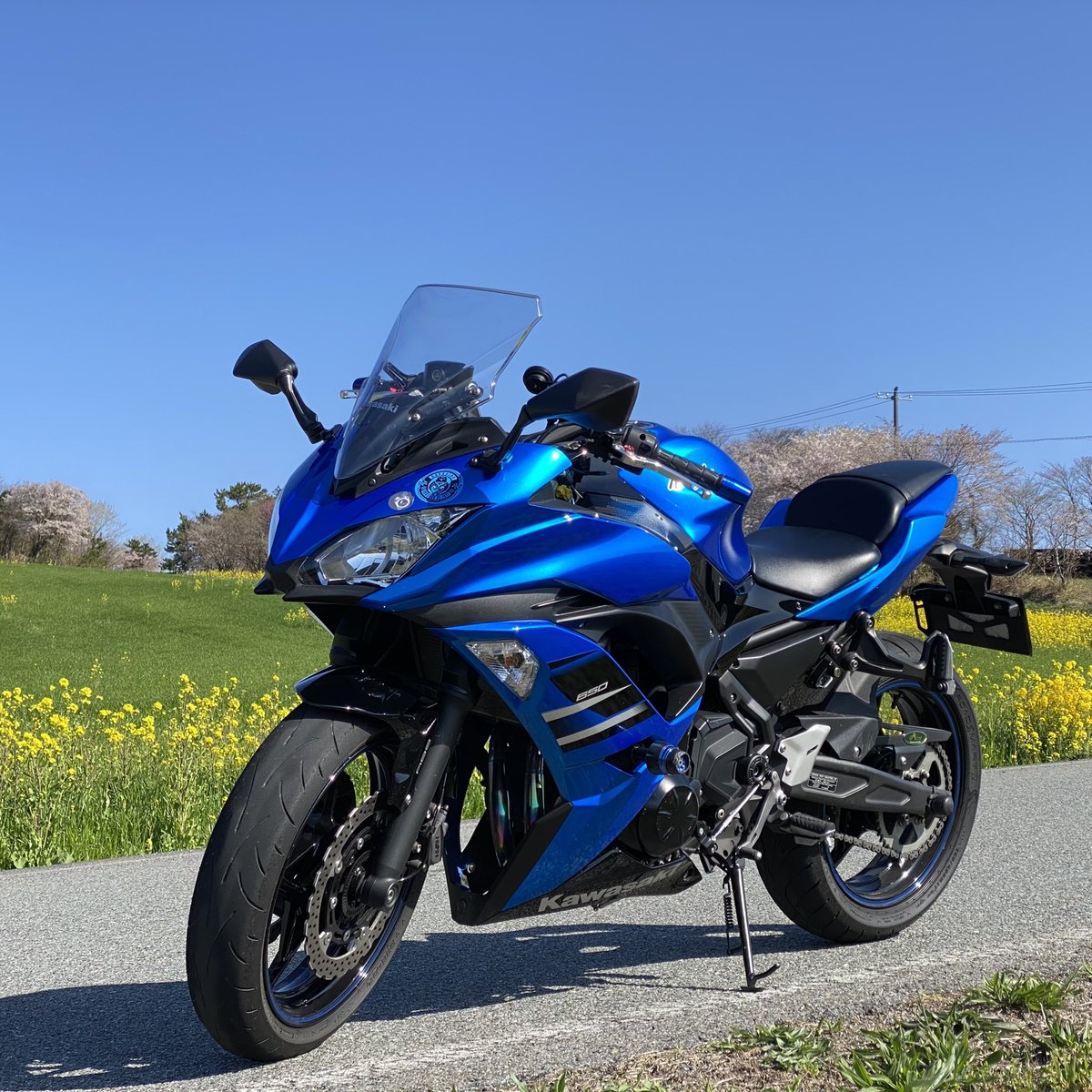 こんにちは😊
今日から新年度の始まりですね。
私の新年度は通院から始まりました💦
バイクも身体もメンテナンス大事ですね✨
今日も一日ご安全に‼️