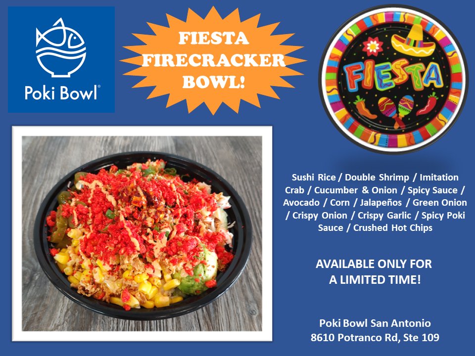 Order POKI BOWL - San Antonio, TX Menu Delivery [Menu & Prices