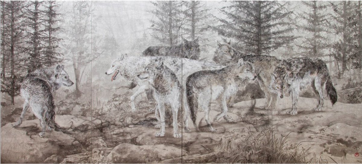 狼 レンチュラー 絵 狼 レンチュラー 絵