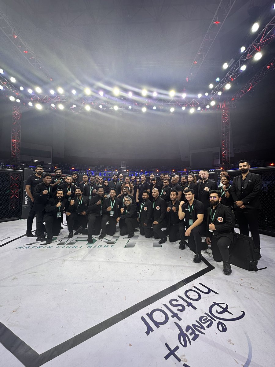 Give it up to the A Team at #MFN 11 👏🏻👏🏻👏🏻
#Aimmaa #Gammaf 
.
#sportmma #MatrixFightNight #MFN11