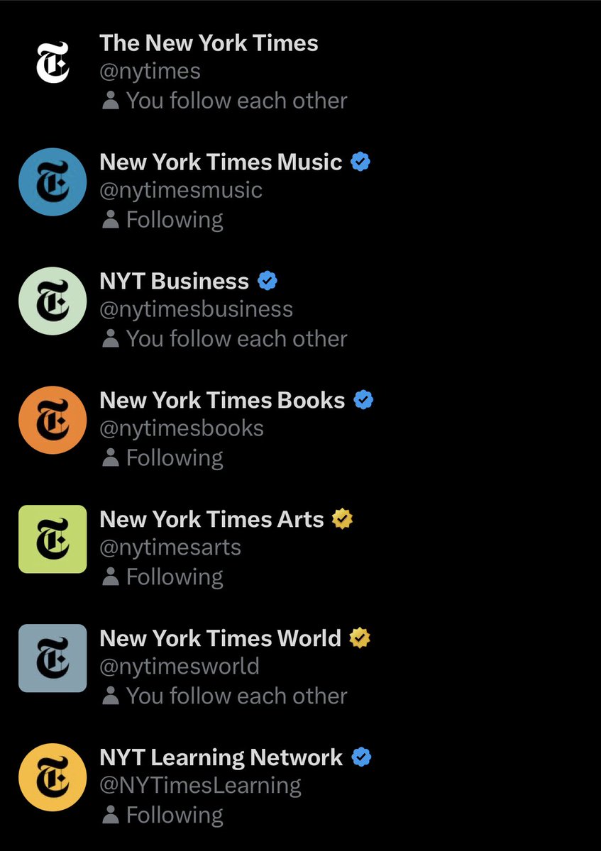 jagarzaramos's tweet photo. Twitter le quitó la palomita de verificación a la cuenta principal del @nytimes después de que el diario anunció que no pagaría por ella.

Pero mantiene la marca en todas las otras cuentas del Times. 🤦

Los corajes sólo llevan a hacer pendejadas. https://t.co/ohMpzp8Mrr