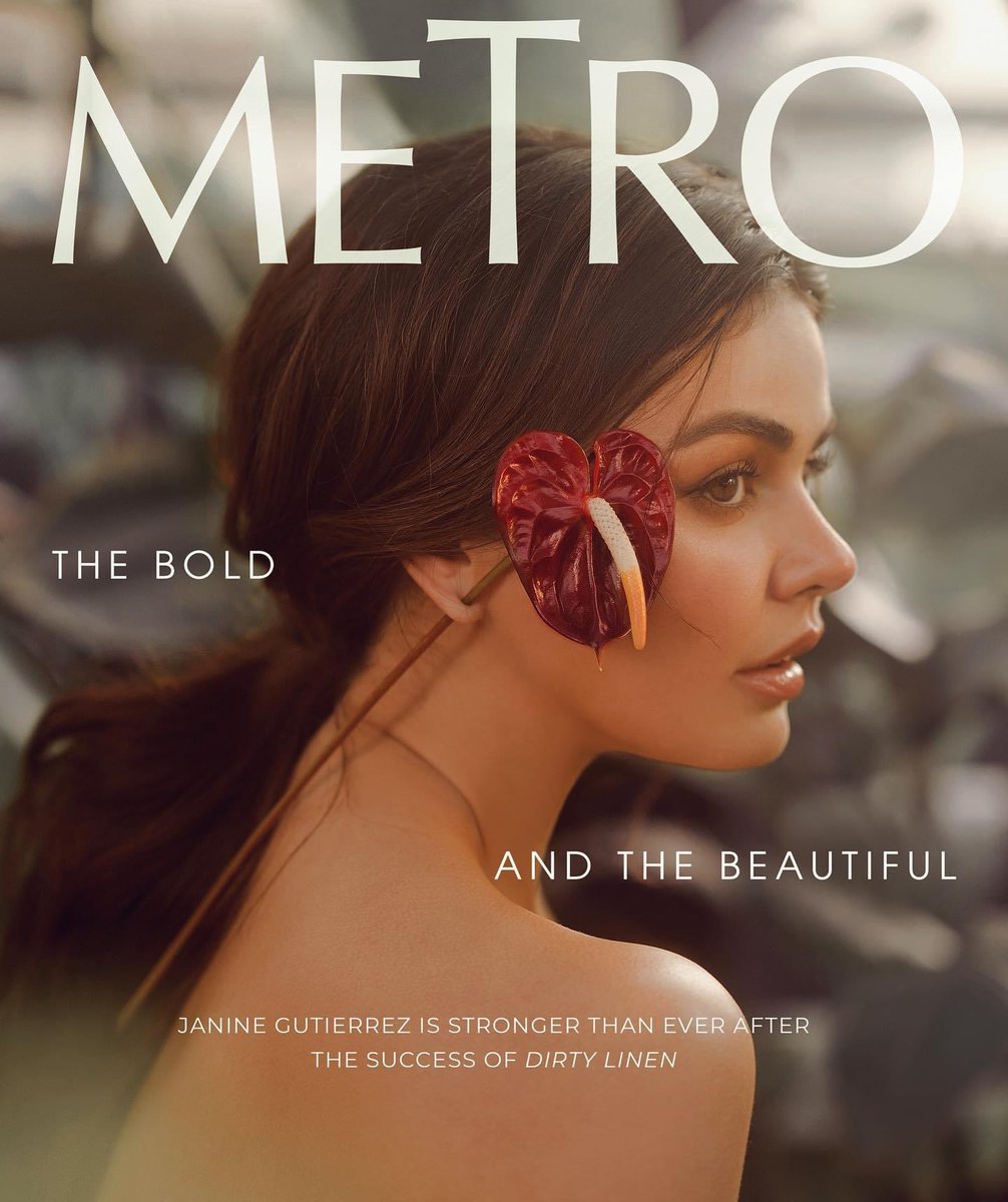 ShowbizBanter's tweet photo. The Fashion Muse

Janine's beauty shines thru as she graces a fashion lifestyle magazine this month. This fierce and fearless empowered woman is also very soft and delicate as a flower. We can't wait for your career to blossom even more, @janinegutierrez !

#JanineGutierrez https://t.co/a0gdRFRbrN