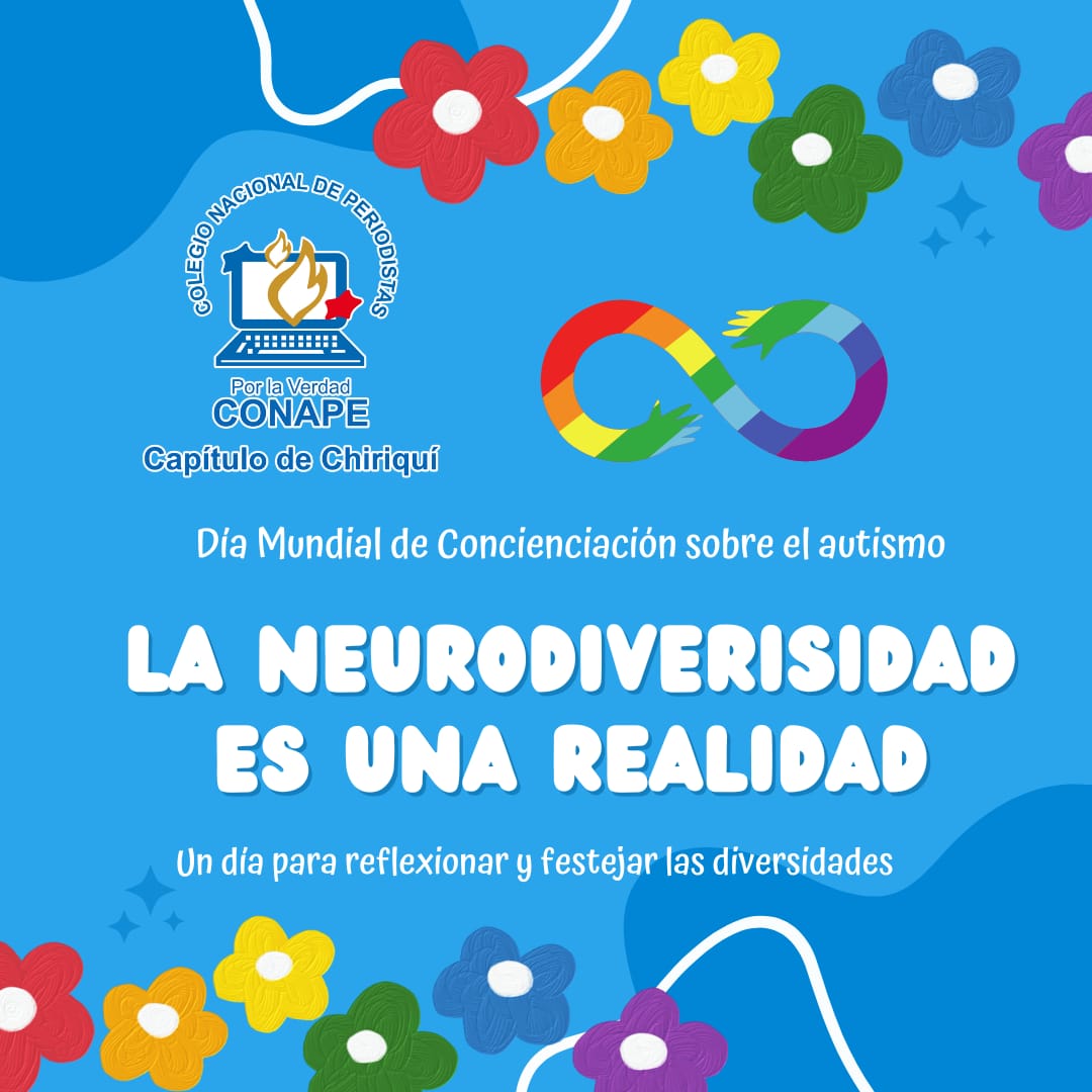 Hoy, es el Día Mundial de Concienciación sobre el Autismo.
#conapechiriquí
#conapepanamá
#somosperiodistas
#concienciación #autismo
instagram.com/p/CqjpbMkDLg-/…