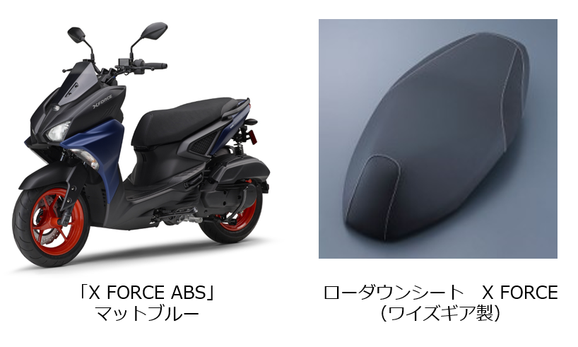 本日、4月3日 アクセサリーパッケージ「X FORCE Low」新発売 最大約 