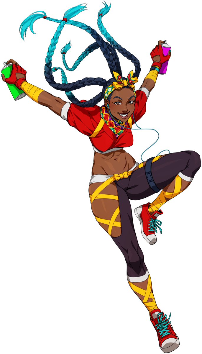 「Kimberly Street Fighter 6 」|Nasus Kim 🙇‍♀️ Commissions Closed for now!のイラスト