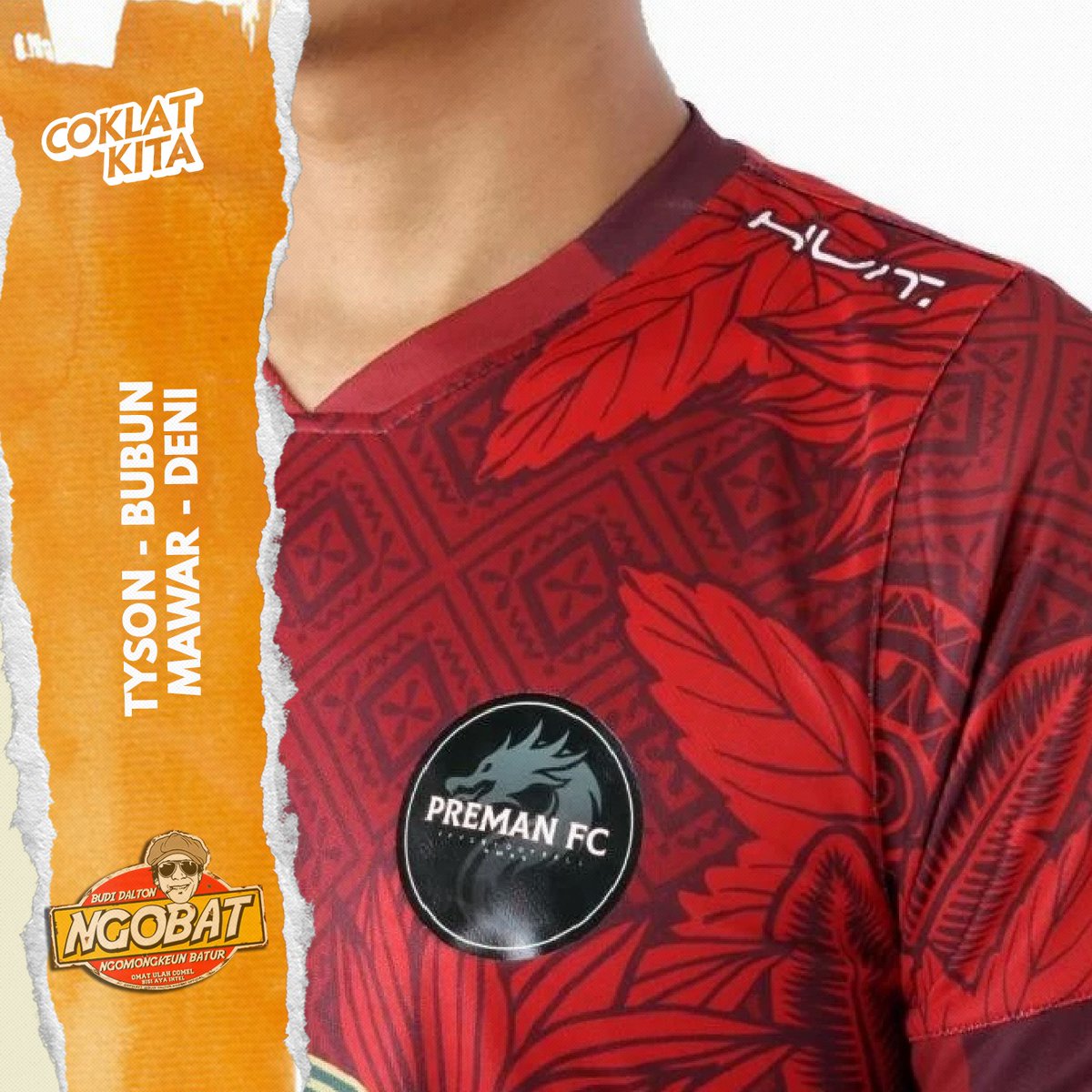 CoklatKita's tweet photo. Preman bukan sembarang preman. Preman FC ini adalah kesebelasan dimana jumlahnya belum tentu ada sebelas apalagi dua belas.

Saksikan di youtube Budi Dalton Ngobat Official jam 8 malam ini.

#CoklatKita
#Ngobat https://t.co/WBBcDG6xTV