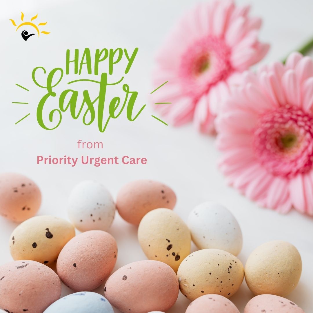 Priority Urgent Care wishes a Happy Easter to those who celebrate! We are open our regular hours today if you need us — 9:00am to 4:45pm #easter #happyeaster #ellingtonct #oxfordct #easthavenct #cromwellct #unionvillect #newingtonct