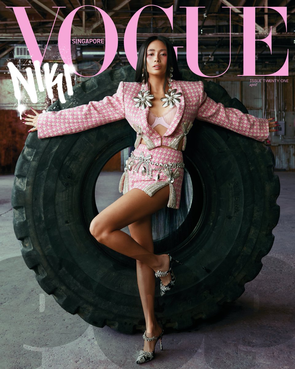 #NIKI is the cover star of #VogueSingapore's April 'Pop' issue. Ahead of another leg of her world tour, @nikizefanya reflects on her music journey, her home and heart in Jakarta, and what it means to constantly seek more. Read the full story here: vogue.sg/niki-cover/