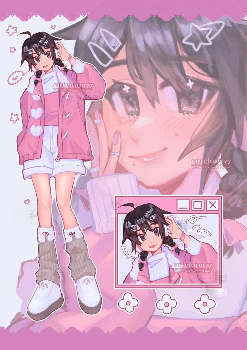 cutehamsy's tweet photo. happy birthday to ME!!!!!! 🍰💖💝🩷 i’m here to make your day (&amp; feed) a little pinkier! 💌🎀🩷 >:3
-
#ArtistOnTwitter #artmoots https://t.co/Wm6VFYKnw5