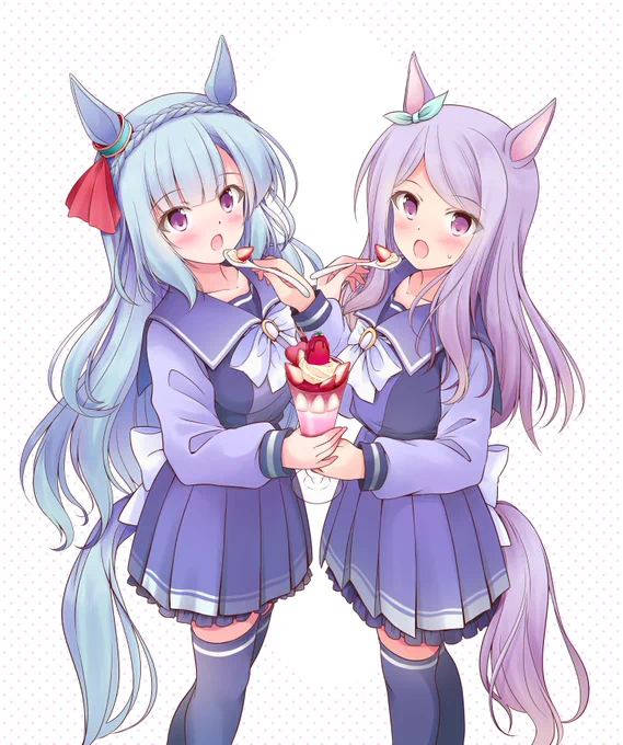マックイーンお誕生日おめでとう! 過去絵でお祝い #ウマ娘  #メジロマックイーン生誕祭2023 