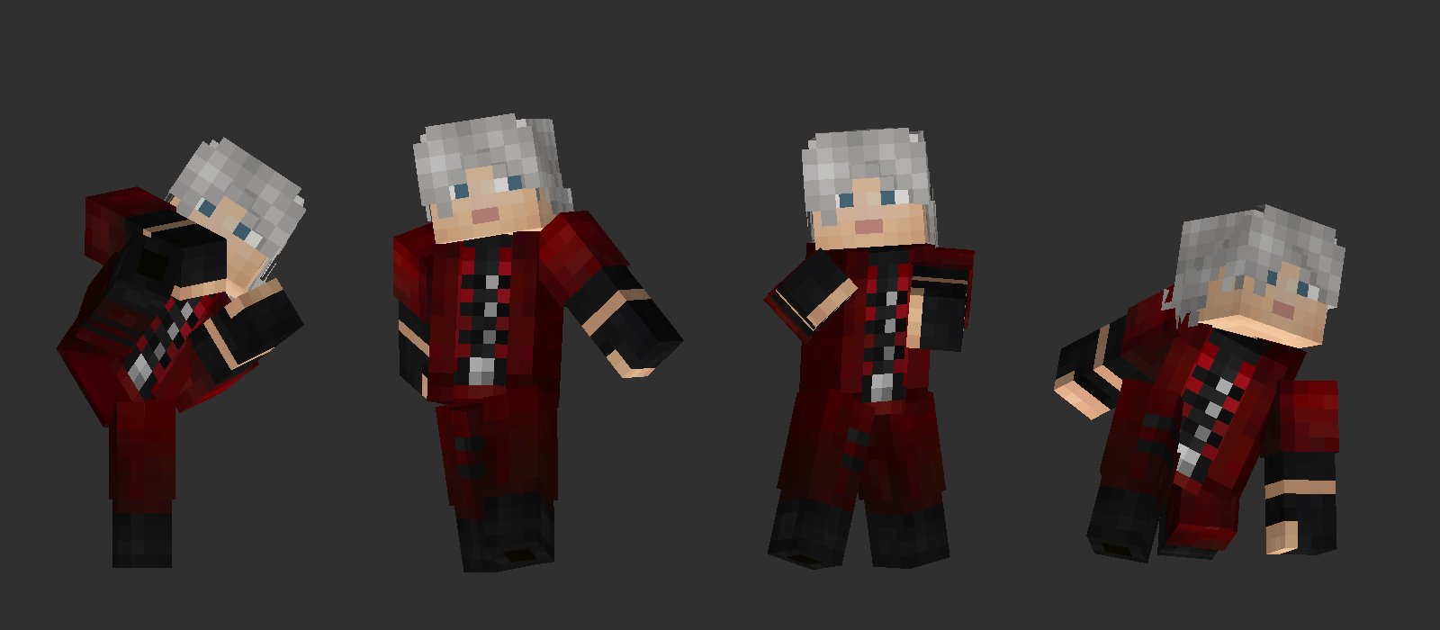 Dante (Devil May Cry 1) Minecraft Skin