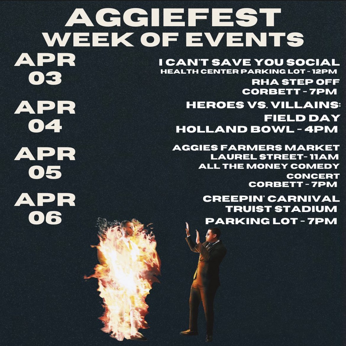 Shirts will be given out at tomorrow’s social! #LockIn for the week! 🔥