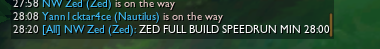 NGS_Zed's tweet photo. Zed Build Speedrun: 28m👌 https://t.co/n5cpYqmUHP