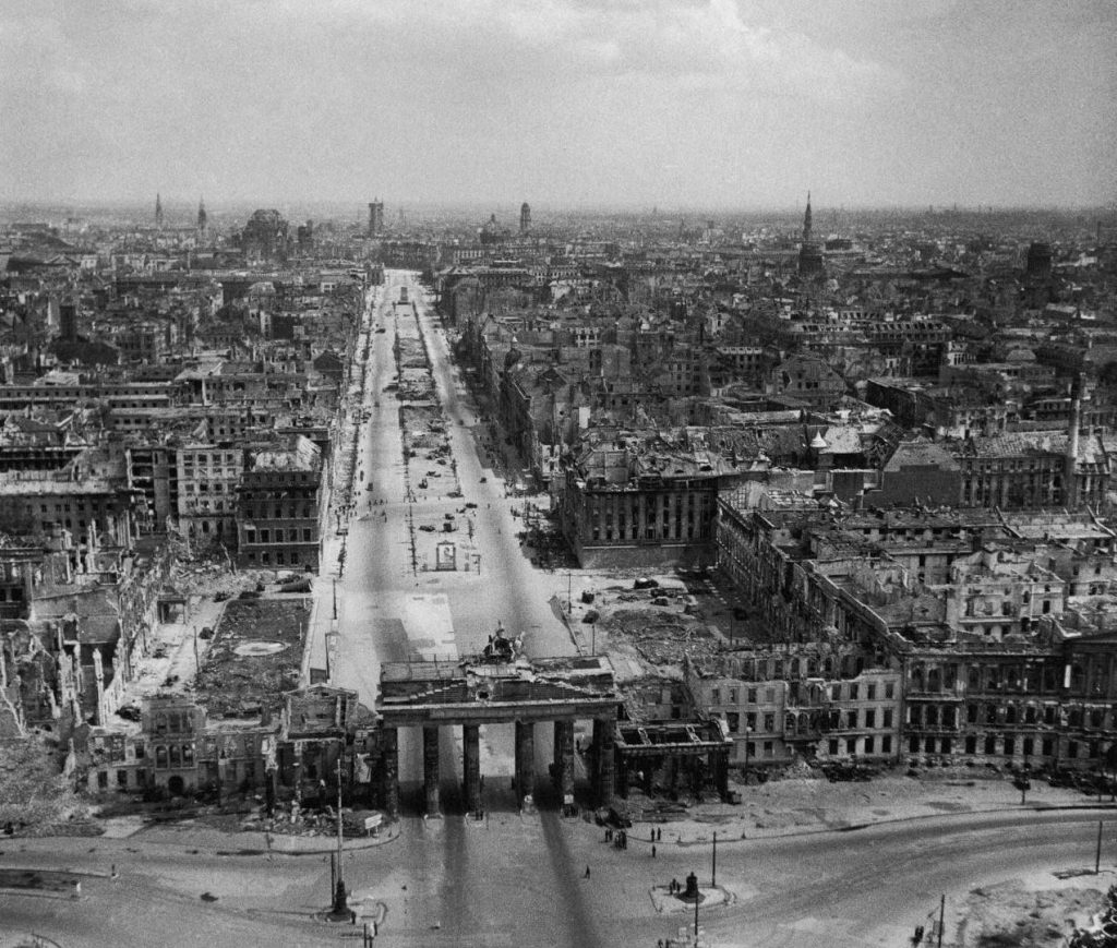 - Berlín al final de la Guerra de 1945.