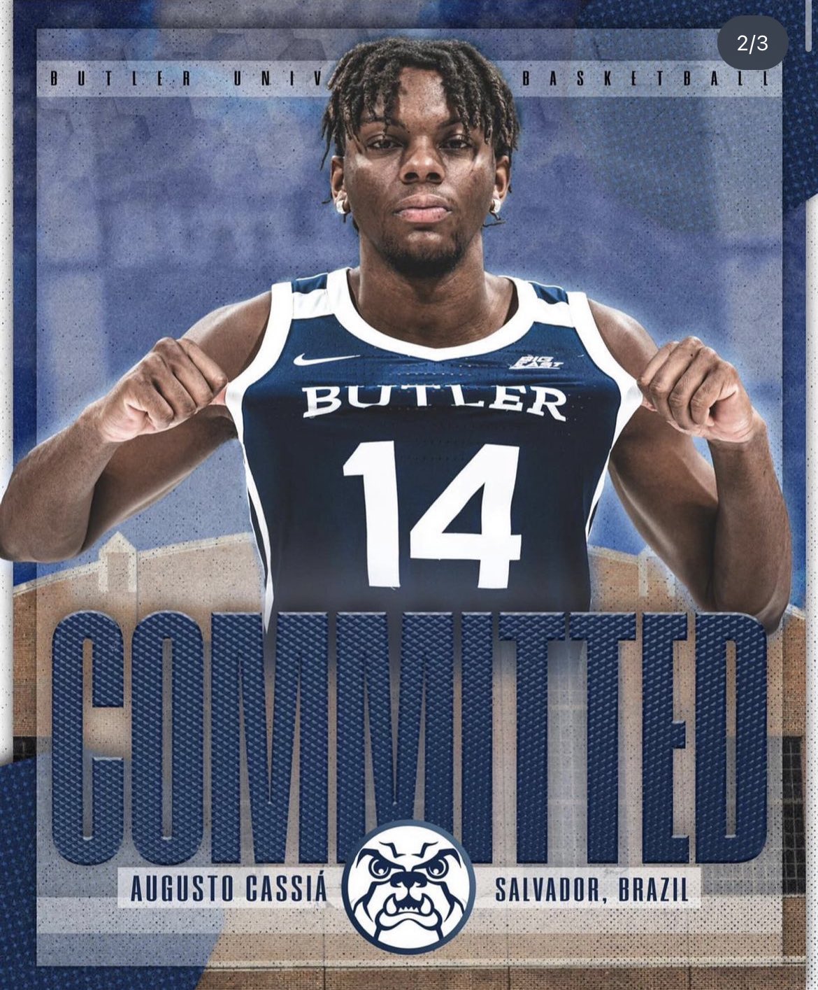 Lukas Harkins on Twitter "Augusto Cassiá has committed to Butler