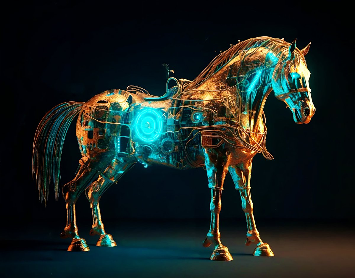 H0RSE0ASIS's tweet photo. 🛰️Stardate 100849.98 👩🚀#CaptainAstro created this cosmic equine that has the ability to resist the limitations of @zed_run aging. ❤️Keep encouraging the continuation of scientific research in this area.🧪
@V_H_Studio
#AI #AiArtSociety #aiartcommunity https://t.co/ebrNpvfSwo