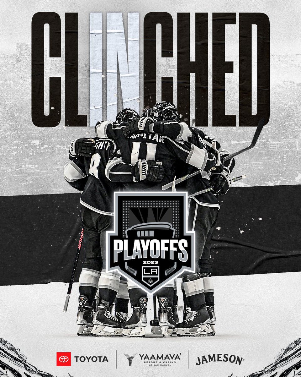 PLAYOFFS, BABY! 

📲 lakings.com/playoffs 

#GoKingsGo