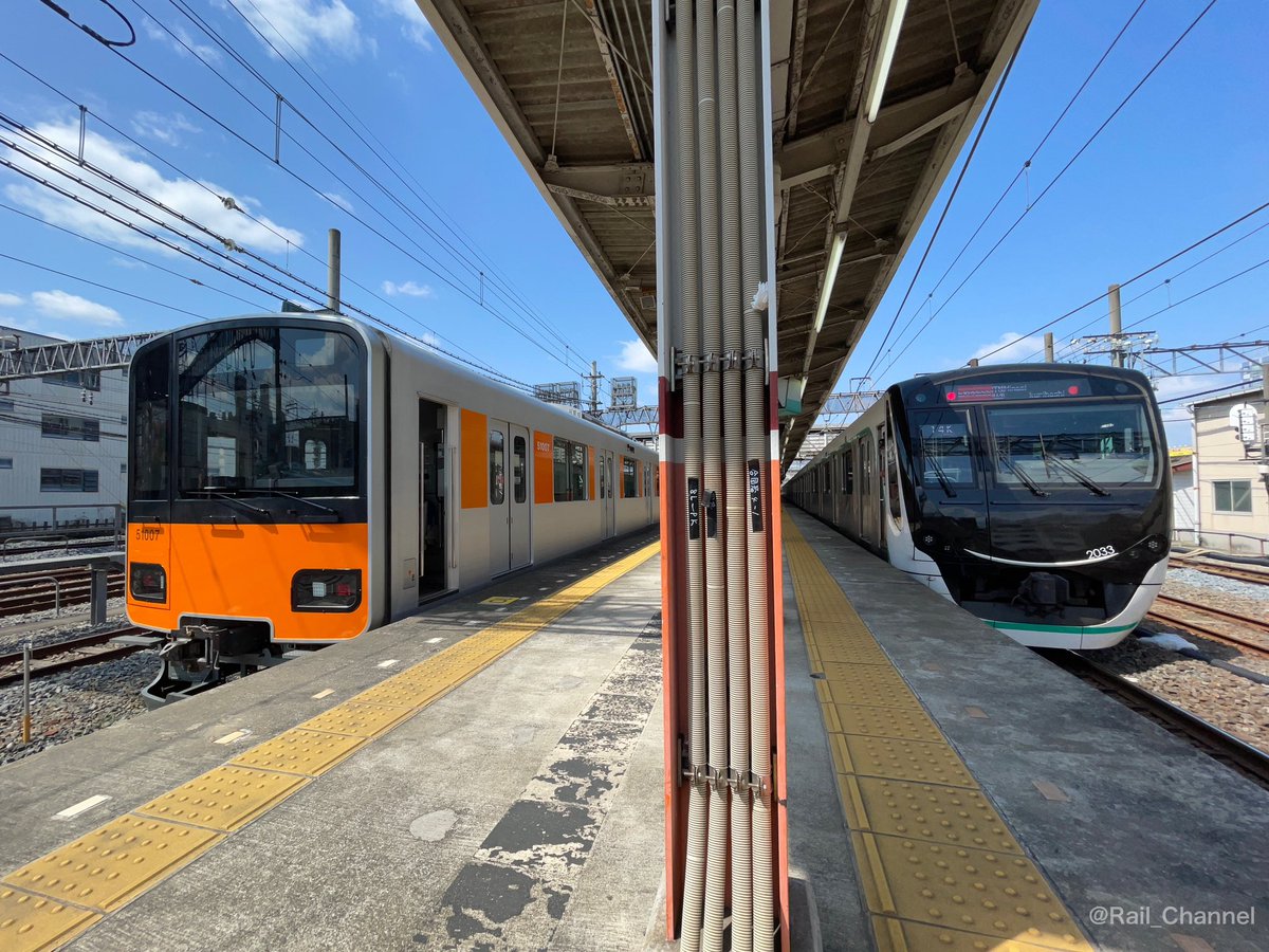 Rail_Channel's tweet photo. #51007F 出場回送。行き先表示のLEDは変わらず

#50000型 #東上線 #スカイツリーライン #70000型 #71707F #2020系 #2133F #田園都市線 https://t.co/7ZJGBJT1fl