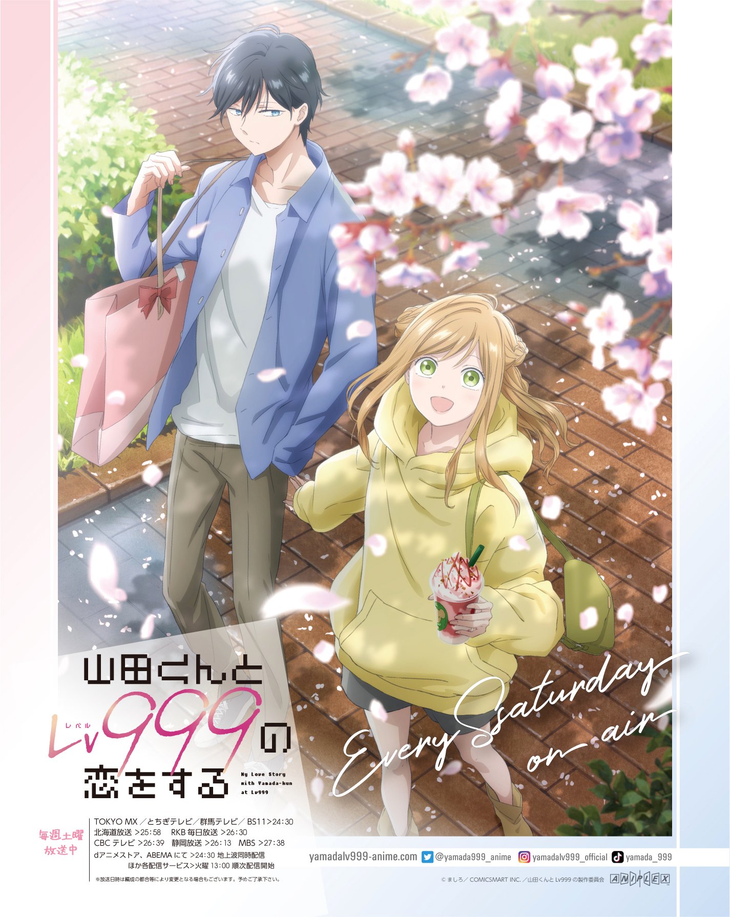 Shoujo Crave on X: Yamada-kun to Lv999 (My Love Story) new visual was  released! 🌸  / X