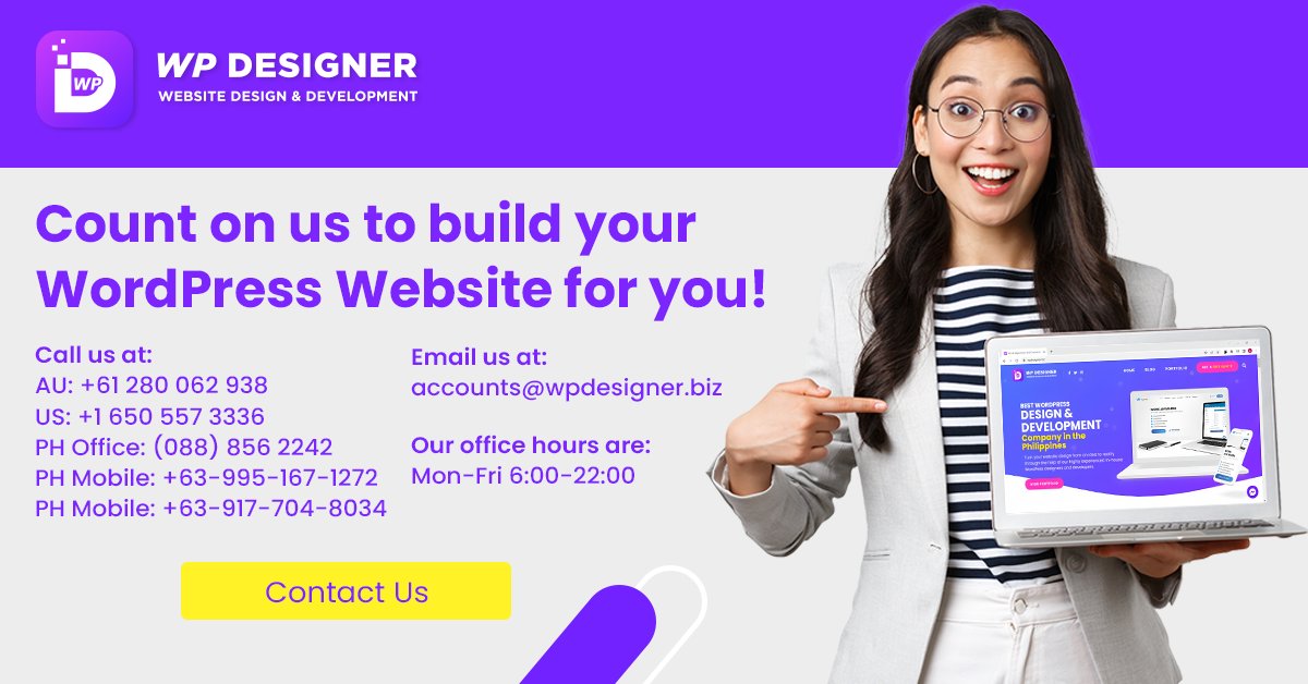 Our WordPress Web Developers and Designers can set up your business sites. Read about how we can help here: bit.ly/3CyCJNr 

#wpdesigner #wordpress #blogs #wordpressdevelopment #wordpressdesign #webdevelopment #webdesign #wordpressdevelopers #wordpressdesigners